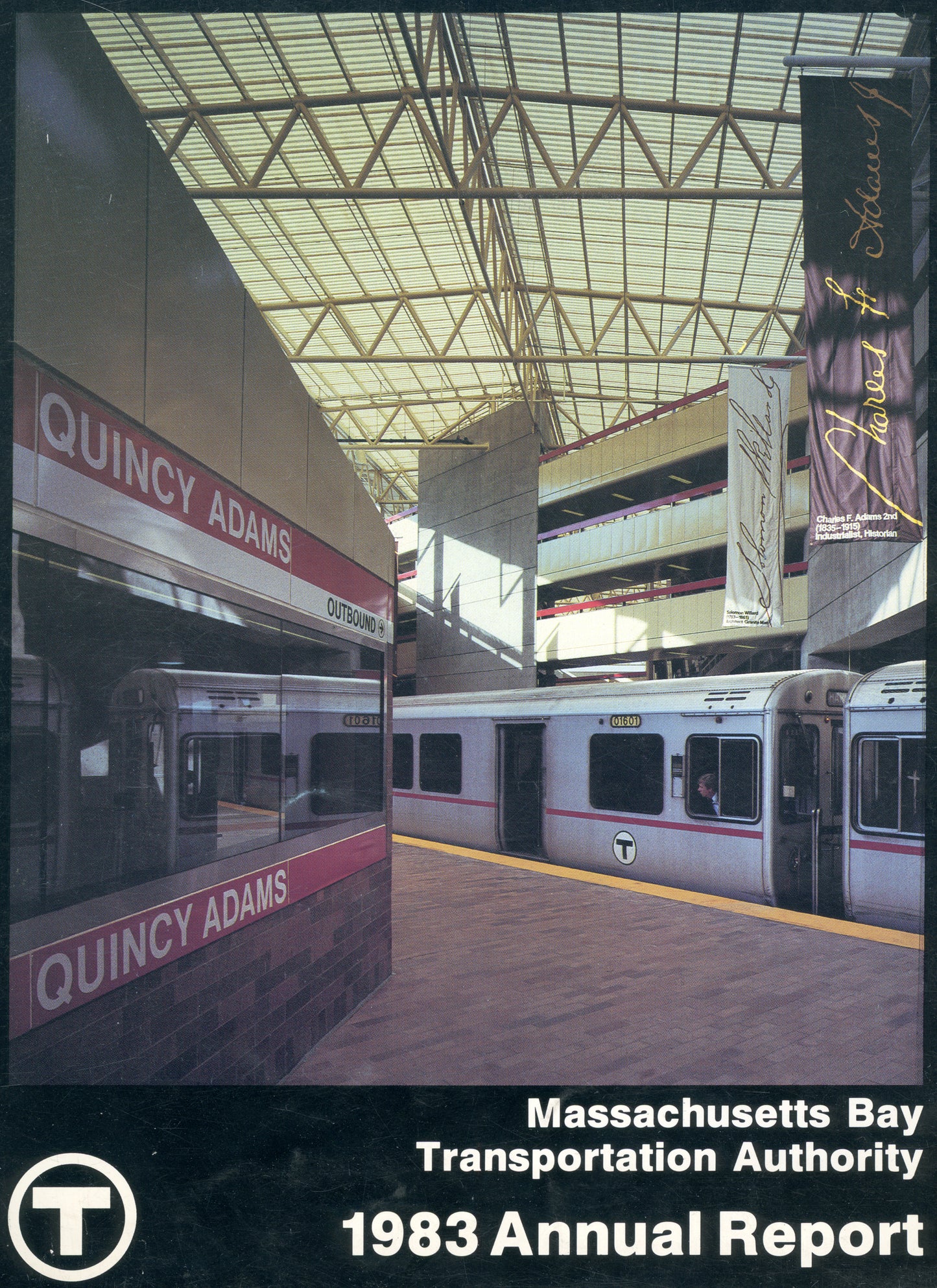 MBTA Annual Report Cover 1983