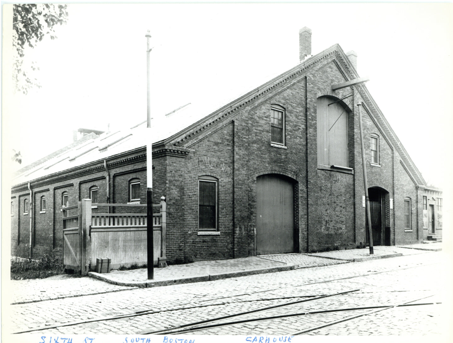 South Boston Car House Between 5th and 6th Street: 5th Street Side
