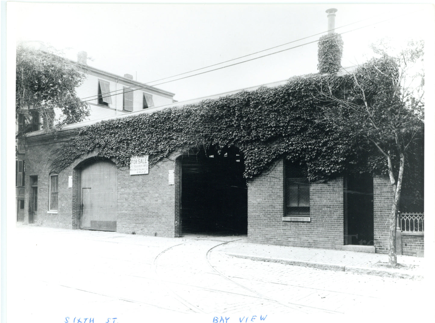 South Boston Car House Between 5th and 6th Streets: 6th Street Side