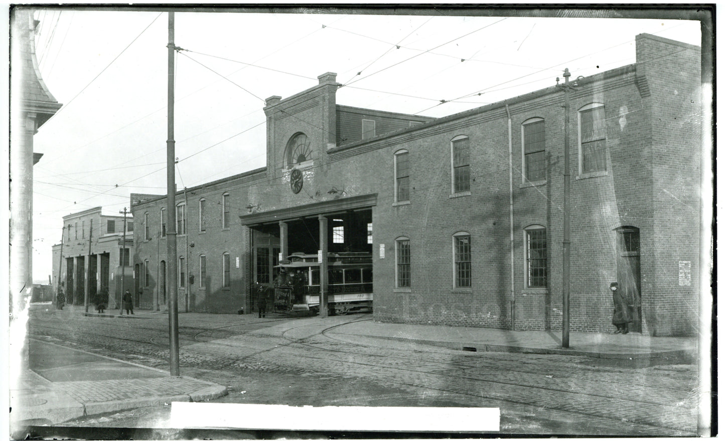 City Point Car House, South Boston, Circa 1900