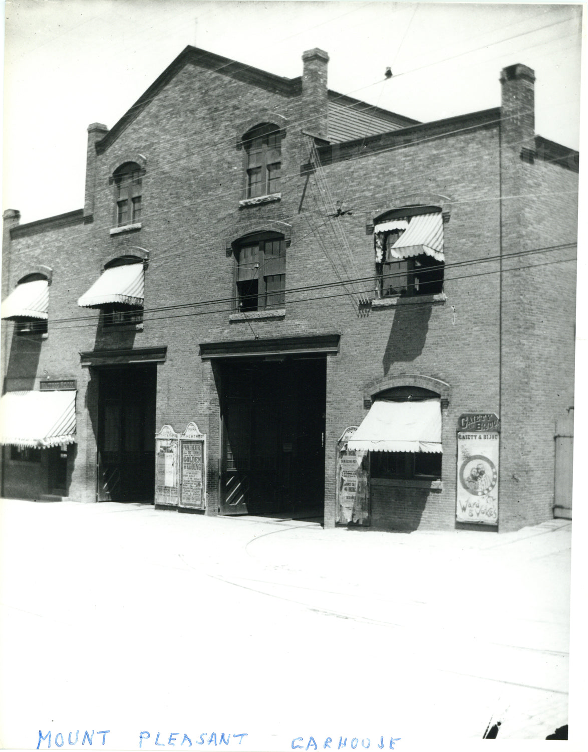 Mount Pleasant Street Car House, Dudley Street, Dorchester