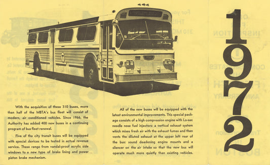 50 Years of Bus Transit in Boston (Side B) 1972
