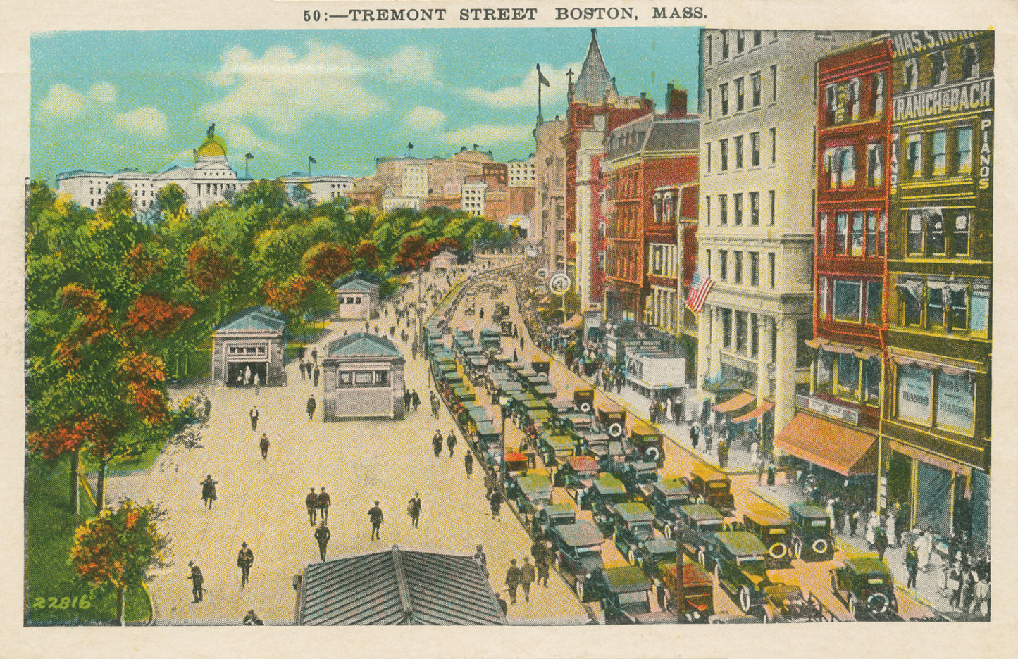 Boylston Street Station Head Houses and Tremont Street 09