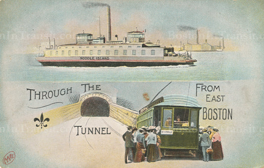 East Boston Ferry and Tunnel Color
