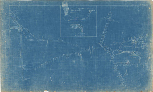Boston Elevated Railway Co. Track Plans 1921 Plate 21: Charlestown