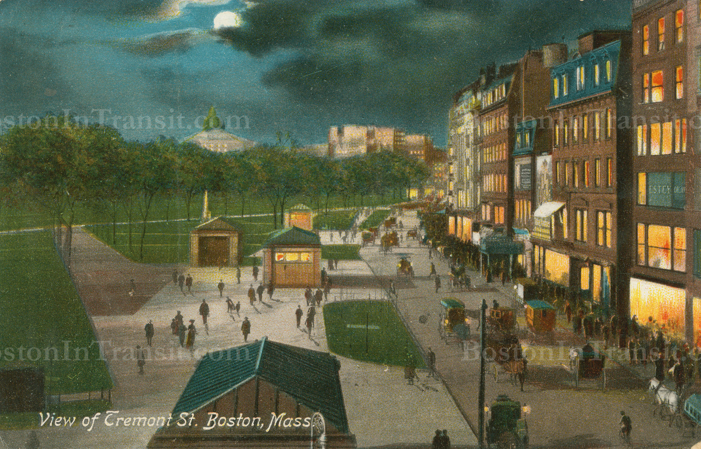 Boylston Street Station Head Houses and Tremont Street 17