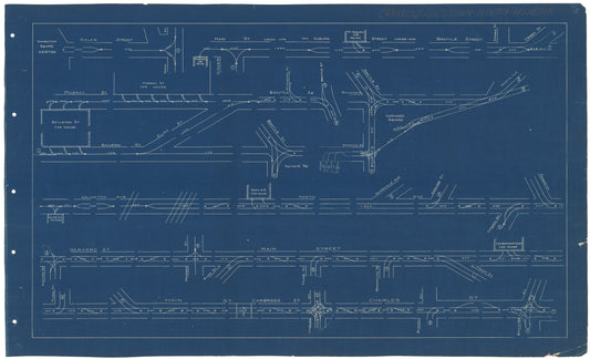 West End Street Railway Co. Track Plans 1892 Plate 05