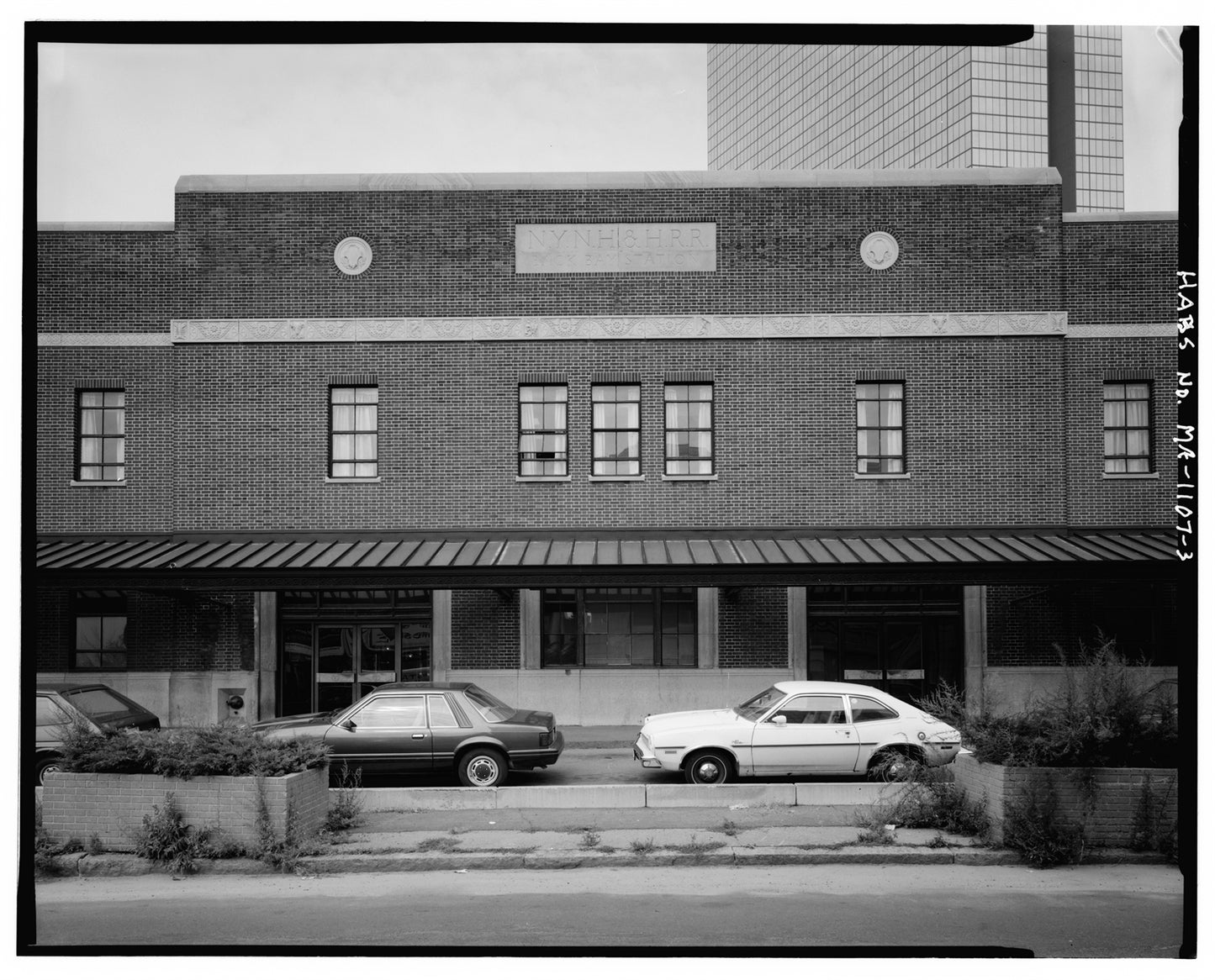 Back Bay Station South Facade, Boston, Massachusetts, October 1979