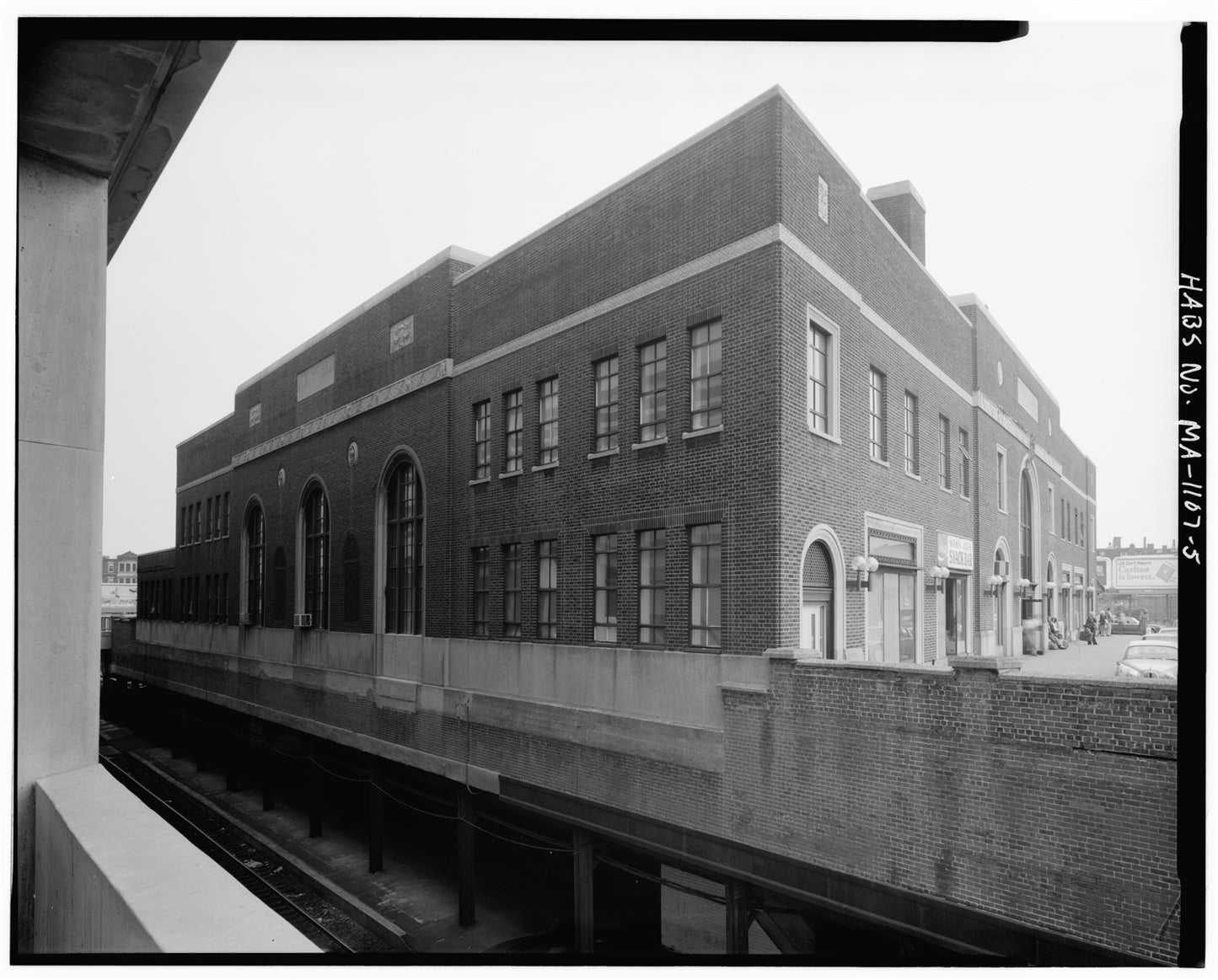 Back Bay Station Northwest Corner, Boston, Massachusetts, October 1979