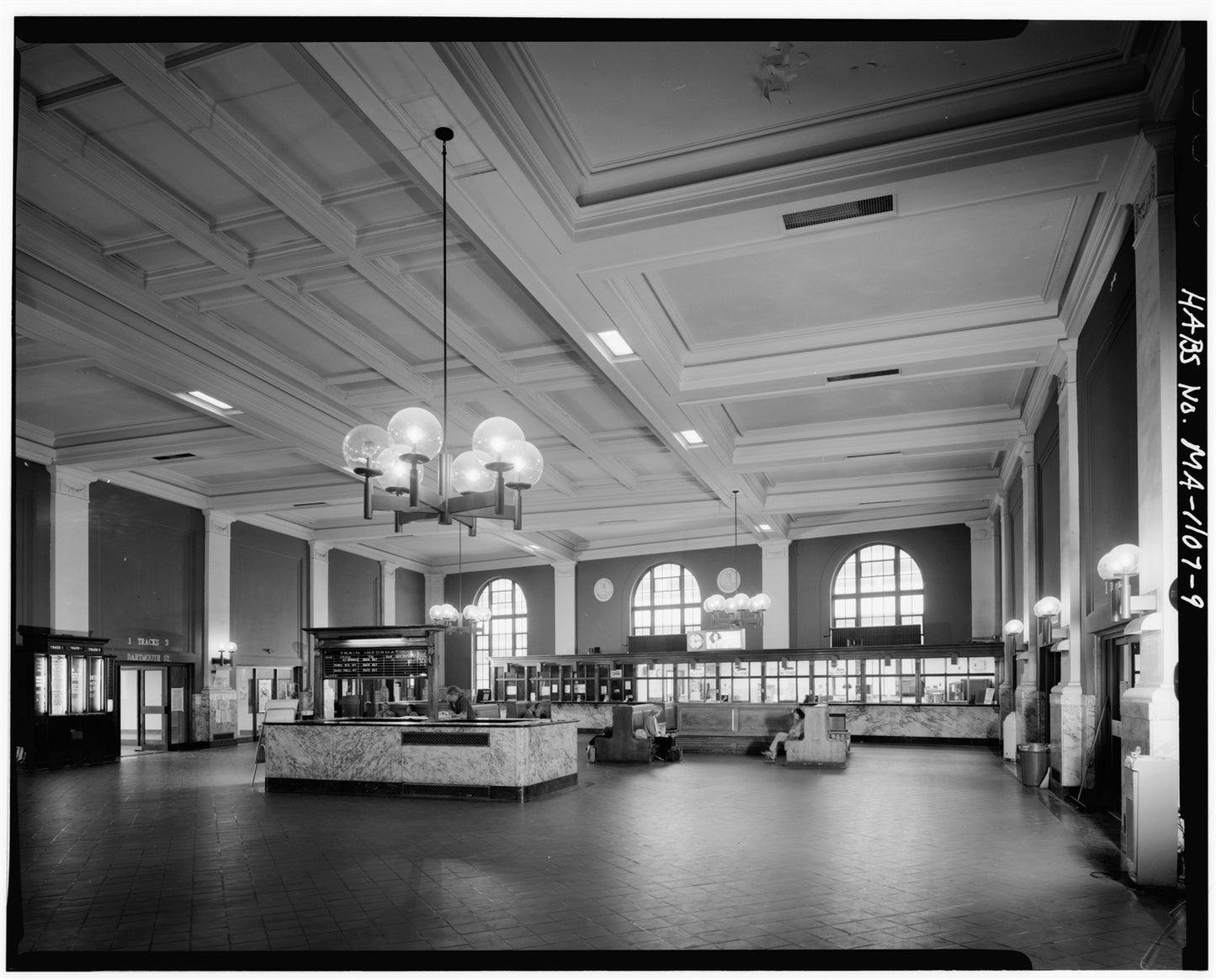 Back Bay Station Lobby, Boston, Massachusetts, October 1979