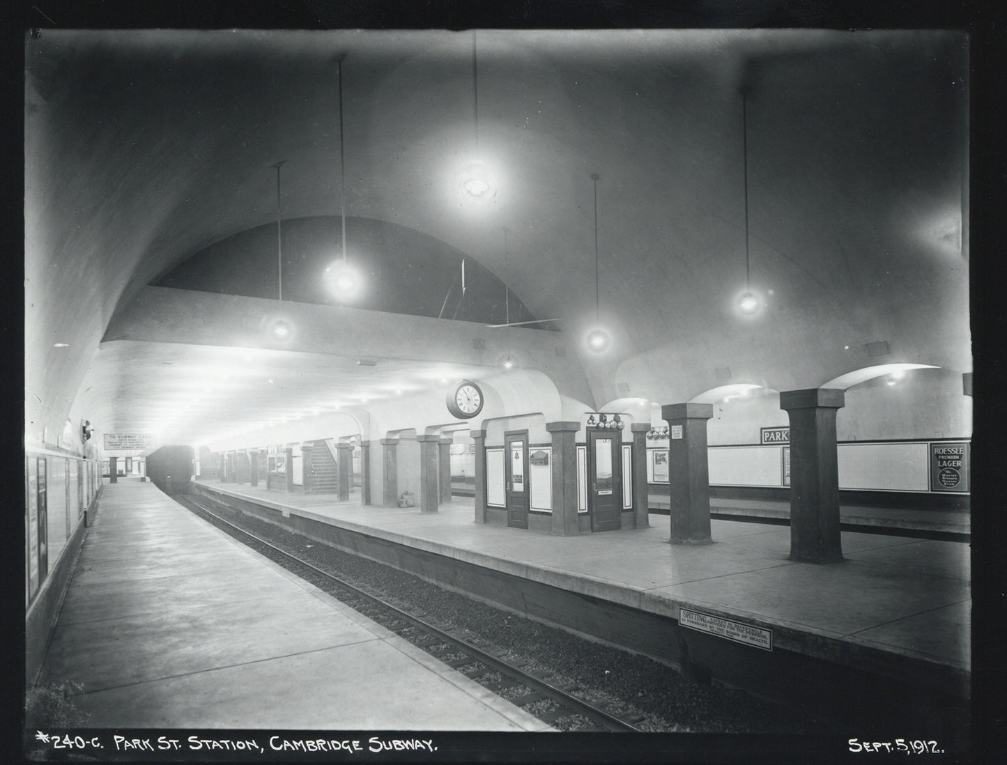 Park Street Under Station September 5, 1912