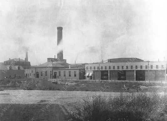 Allston Power Station and Car House Circa 1890