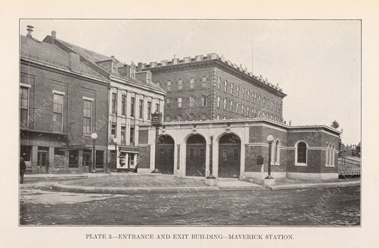BTD Annual Report 1925 Plate 03: Maverick Station Head House