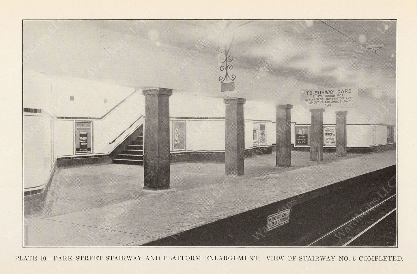 BTD Annual Report 1925 Plate 10: Park Street Under Stair #5