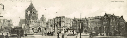 Copley Square, Boston, Massachusetts, Circa Late 1890s