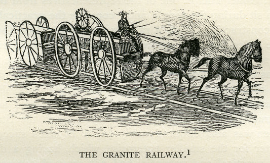 Granite Railway Train, Quincy, Massachusetts 1883