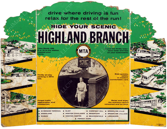 Highland Branch Color Advertisement Circa 1959