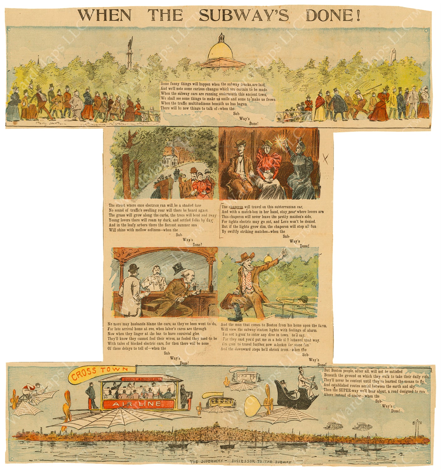 “When the Subway’s Done!” November 17, 1895