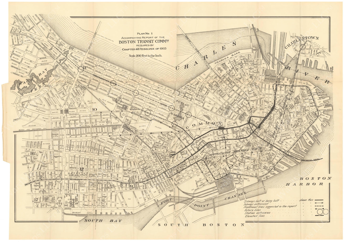 BTC Annual Report 12, 1906 Plan 01