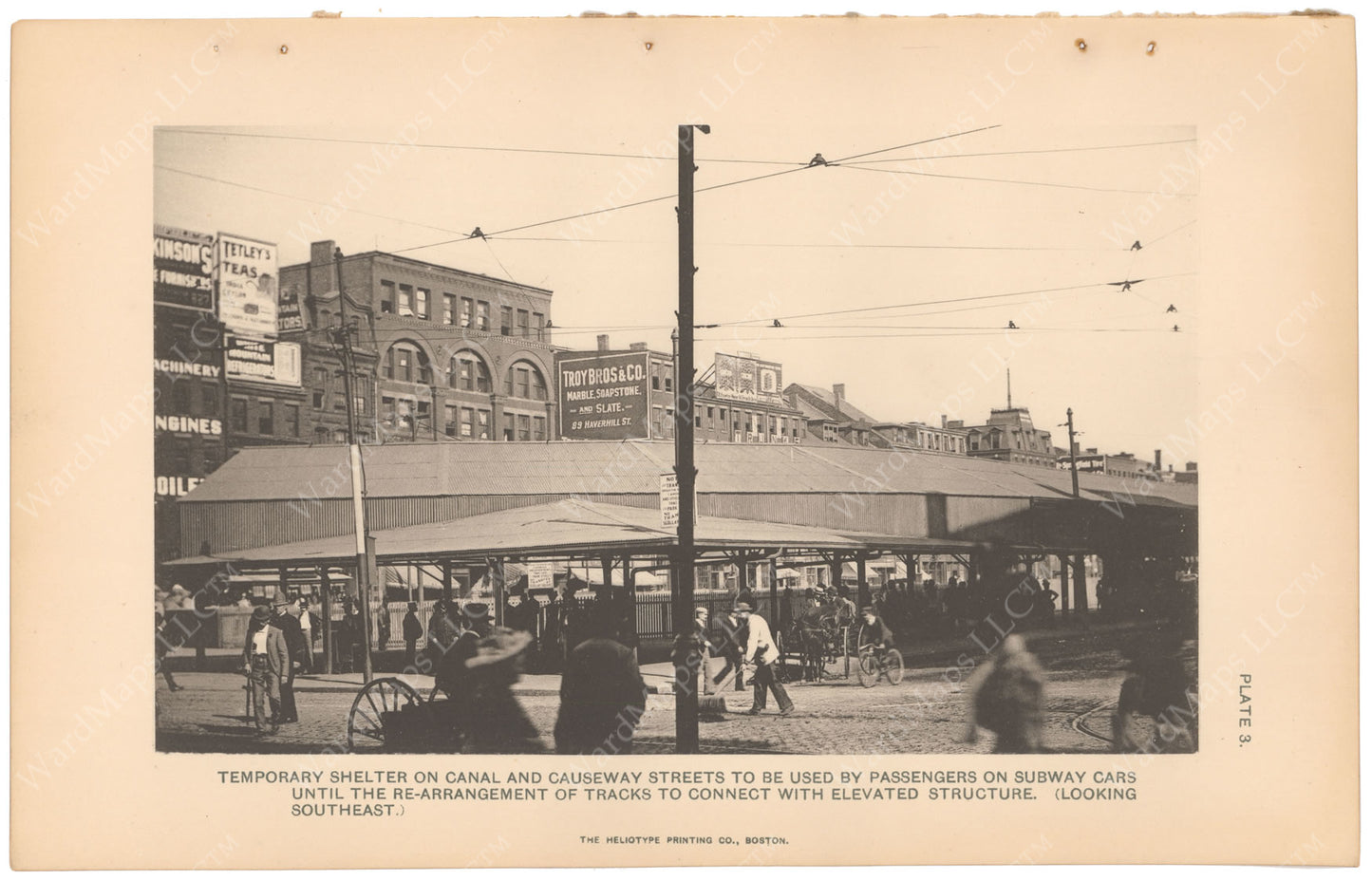 BTC Annual Report 05, 1899 Plate 03: Canal Street Shelters