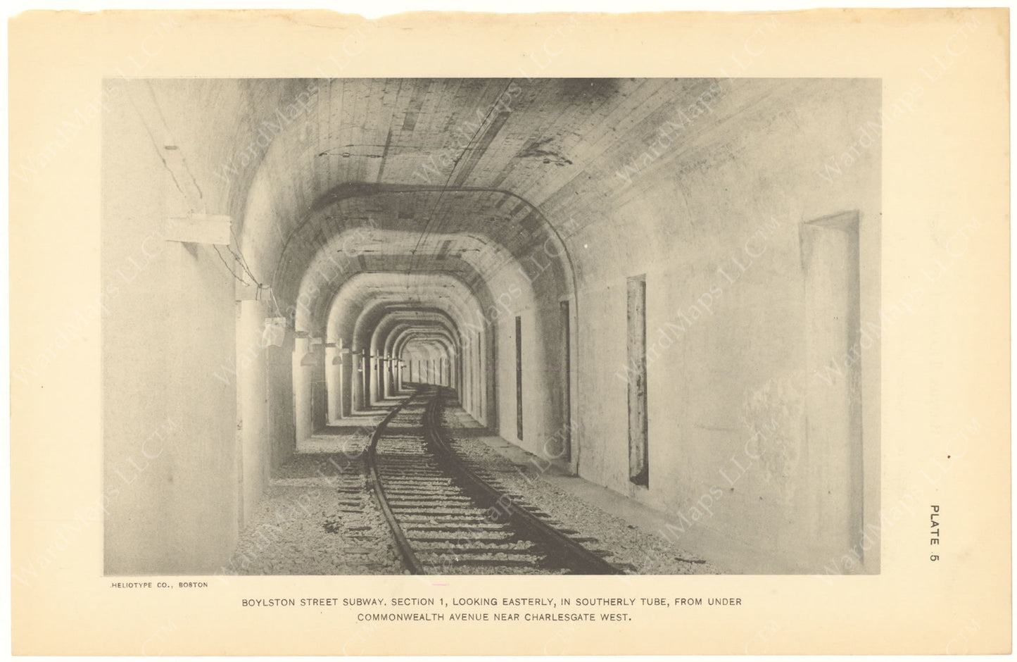 BTC Annual Report 20, 1914 Plate 05: Boylston Street Subway