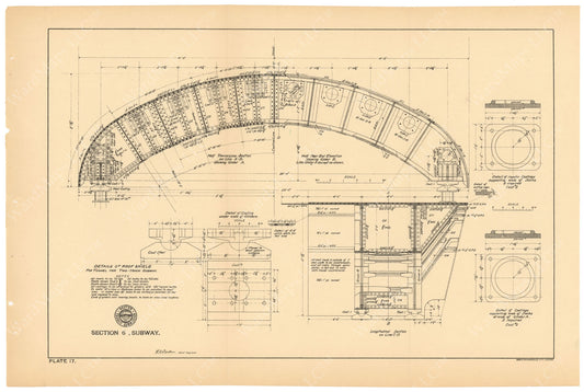 BTC Annual Report 04, 1898 Plate 17: Roof Shield