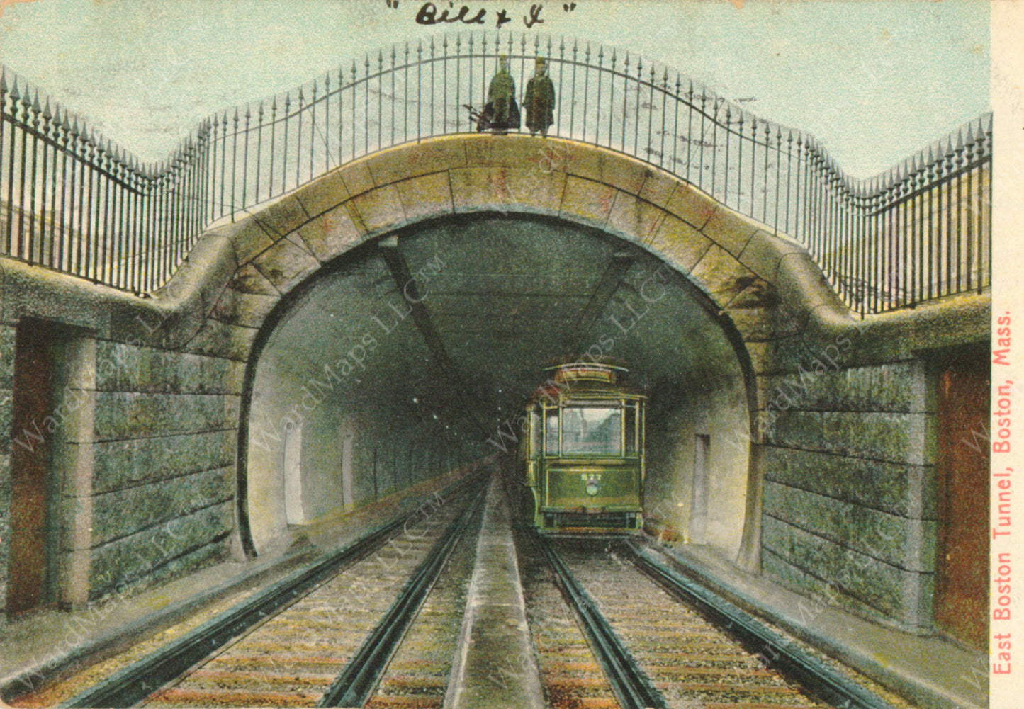 East Boston Tunnel Portal Circa 1905