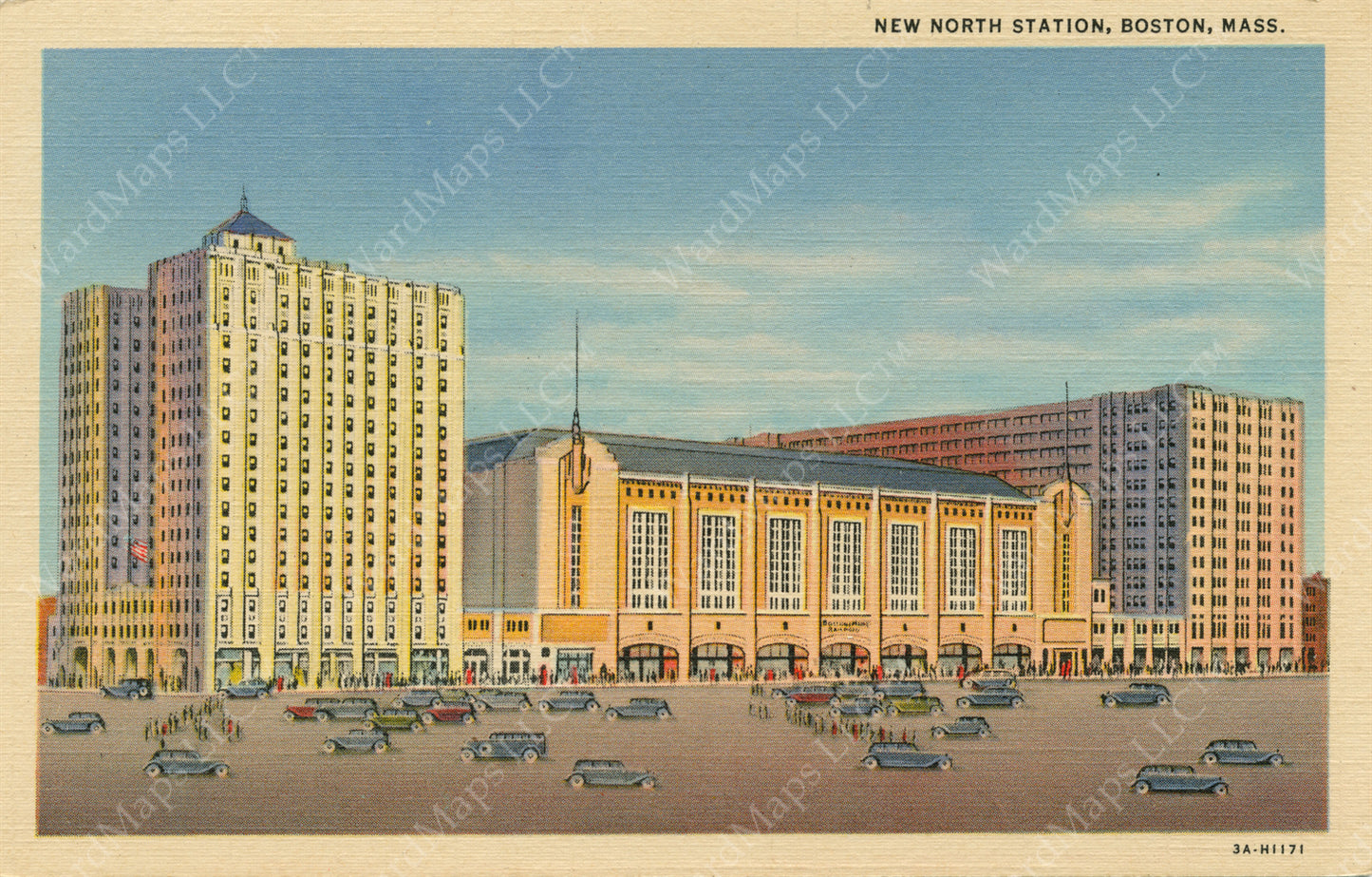 North Station, Boston, Massachusetts Circa 1930