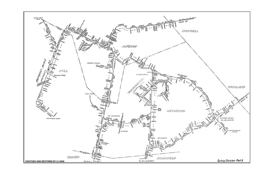 Old Colony Street Railway Co. 1905: Quincy Division Part 2