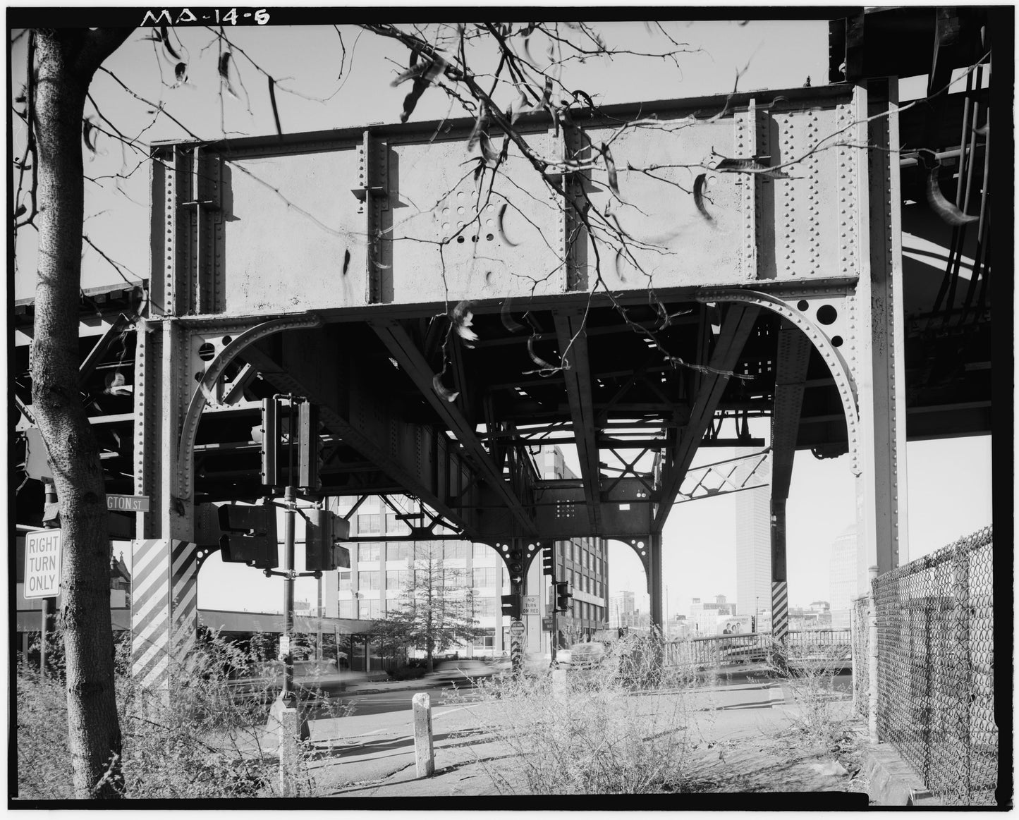 Washington Street Elevated, Castle Street Wye, 1982
