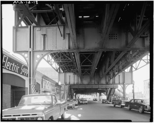 Dover Station Platform, Street Level, 1982