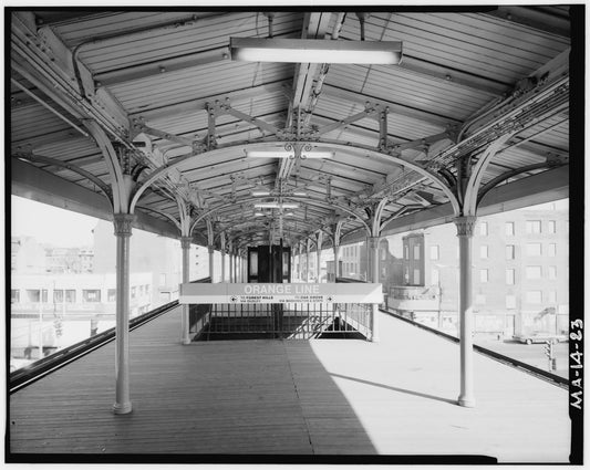 Northampton Station, Platform, 1982
