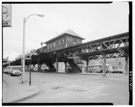 Northampton Station, View from Street, 1982