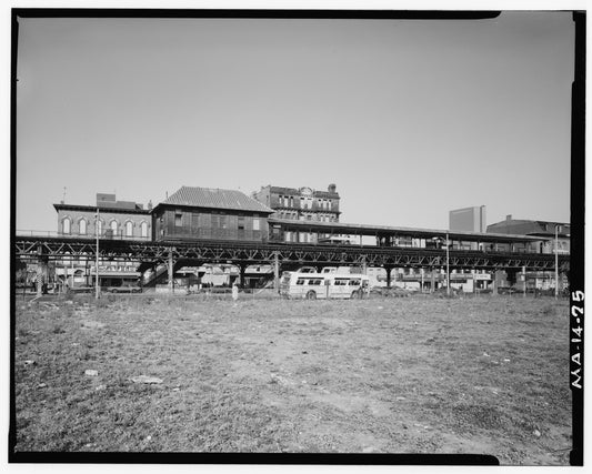 Northampton Station, West Elevation, 1982