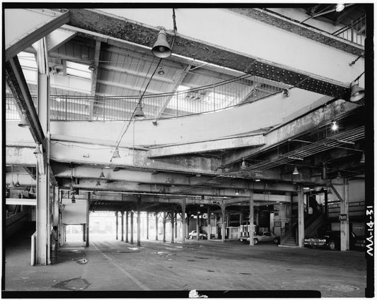 Dudley Street Station, Beneath East Loop, 1982