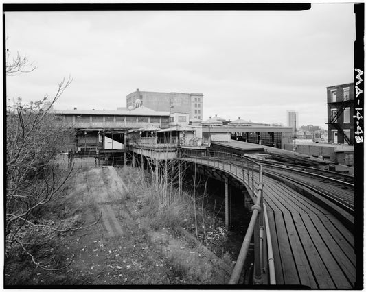 Dudley Street Station, South Elevation, 1982