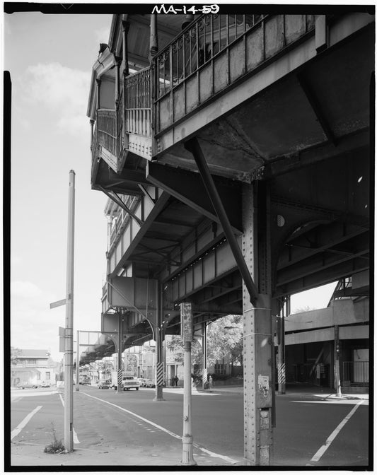 Egleston Square Station, Street Level, 1982