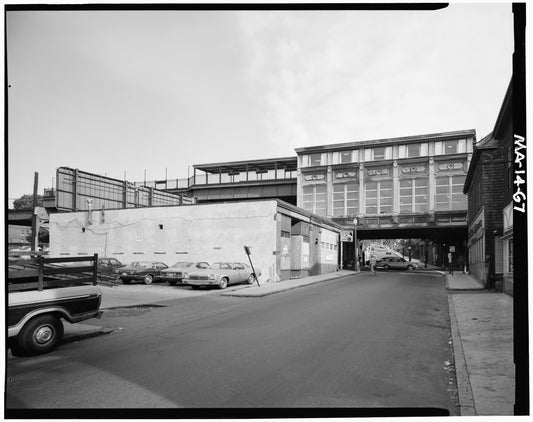 Green Street Station, West Elevation, 1982
