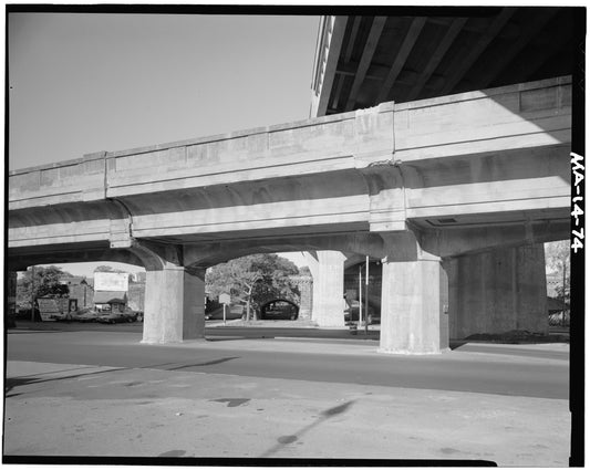 Forest Hills Extension at Arborway, East Elevation, 1982