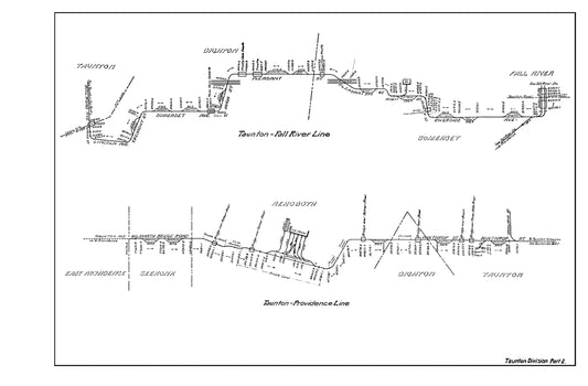 Old Colony Street Railway Co. 1905: Taunton Division Part 2