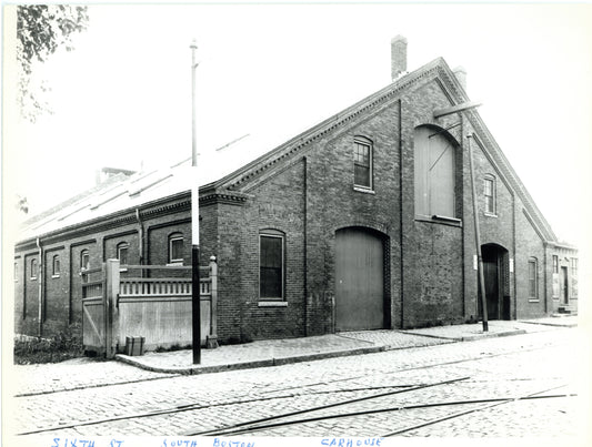 South Boston Car House Between 5th and 6th Street: 5th Street Side