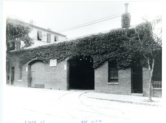 South Boston Car House Between 5th and 6th Streets: 6th Street Side