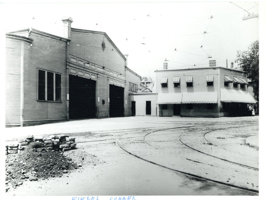 Park Street Car House (Fields Corner) Dorchester Circa 1890s