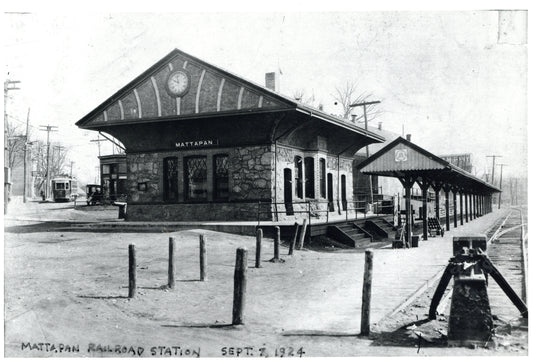 Mattapan Railroad Station September 7, 1924