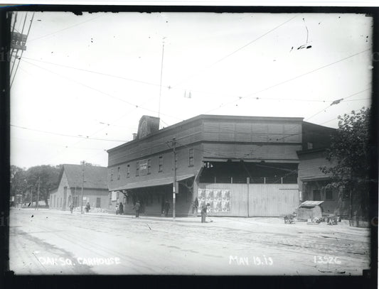 Oak Square Car House, Brighton, May 19, 1919