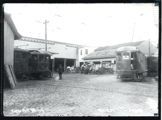 Copps Hill Wharf, Boston, December 6, 1917