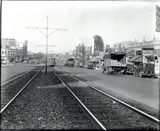 Blue Hill Ave at Morton Street (Looking North), Dorchester, Massachusetts