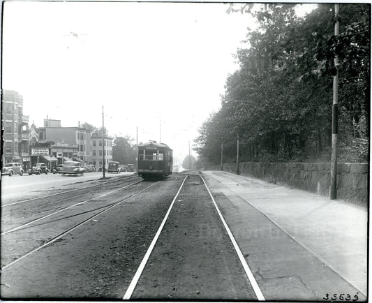 Blue Hill Avenue at Charlotte Street, Dorchester (Looking South)