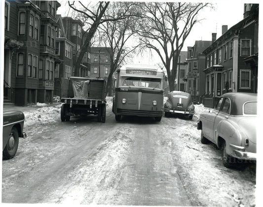 Bus #2813 in East Boston