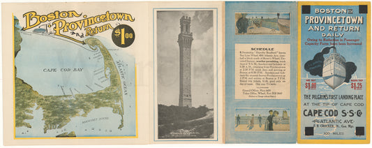 Boston to Provincetown $1.00 Brochure